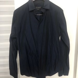 Zara blue indigo dress shirt